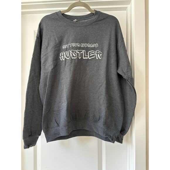 R.O.X Realm of Exuberance Not Your Average Hustler Sweatshjrt Size M NWOT - Picture 1 of 5